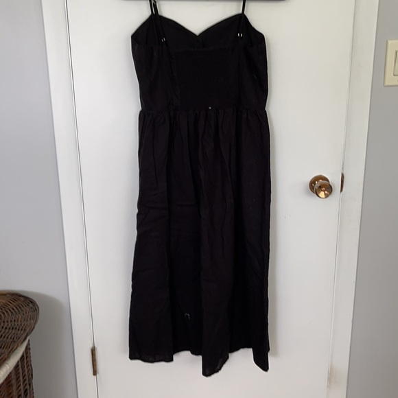 H&M black linen sundress - Picture 3 of 4